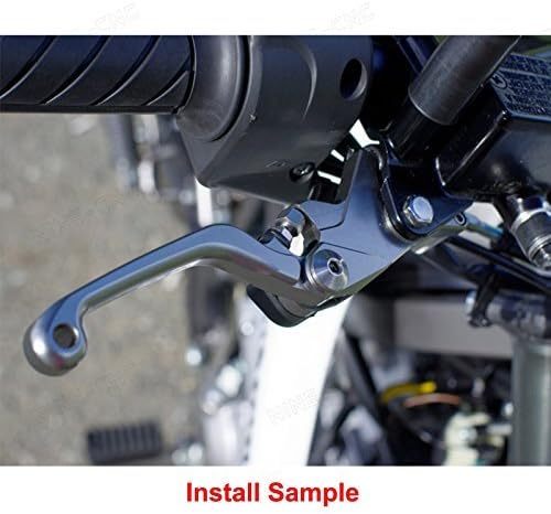 FXCNC CNC Aluminum Dirt Bike Pivot Brake Clutch Lever Set Compatible with 65SX 65XC 2014-2021, 85SX 2013-2021, Freeride 350 250R 2014-2017