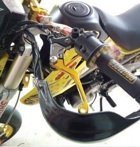 FXCNC Aluminum Dirt Bike Pivot Brake Clutch Levers Compatible with KLX140 KLX140L 2008-2021, KLX140G 2017-2021