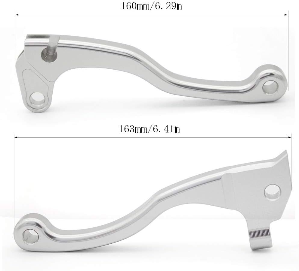 FXCNC Racing Front Brake Clutch Levers for TTR125 TTR125L 2000-2018, WR250 WR250R 2007-2017, WR250X 2007-2012, YZ80 1987-1996, YZ125 1985-1988, XT225 1995-2007, XT250 2008-2018, TTR250 2002-05