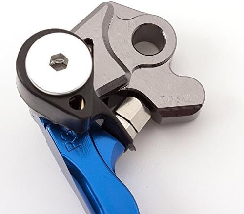 FXCNC CNC Aluminum Dirt Bike Pivot Brake Clutch Levers Compatible with TTR 125/LW/E 2000-2019, TT250R/RAID 1993-1997, Serow 225 250 1986-2020, XT250 2008-2020