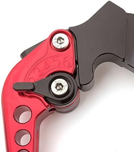 FXCNC CNC Aluminum Short Adjustable Brake Clutch Levers Compatible with Benelli TNT125 TNT135 TNT 125 135 2016 2017 2018 2019 2020 2021