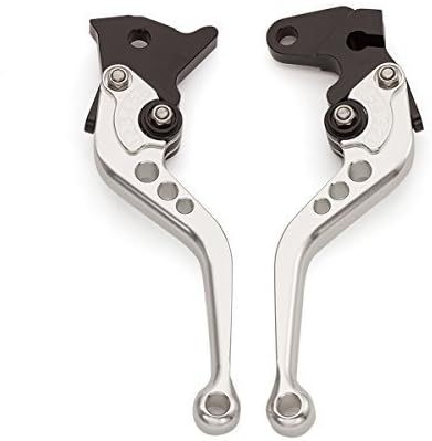 FXCNC Motorcycle Adjustable Brake Clutch Levers Compatible with LTZ 400 LTZ400 2005-2009