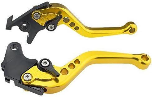 FXCNC Adjustable Brake Clutch levers fit for Raptor YFM350 02-04,Banshee 350 02-06, Blaster YFS200 04-06,Raptor YFM660 01-06,YZ125/250 94-95,TTR125L/LE/LW 00-16