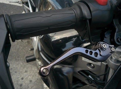 FXCNC CNC Aluminum Short Adjustable Brake Clutch Levers Set Pair Compatible with DR650 DR650SE 2011-2020