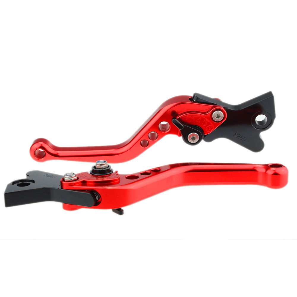 FXCNC Motorcycle Adjustable Brake Clutch Levers-----For Benelli 302s TRK502x 502c(Standard)