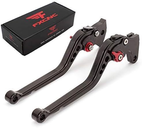 Short Adjustable Brake&Cluctch Lever -- For Ducati Diavel/Carbon/XDiavel/S 11-18,848/EVO 07-13,999/749/S/R 03-06,959 Panigale 16-18, Multistrada 1200/1260/S/GT 2010-2020,Monster 1200 /S/R 2014-2020