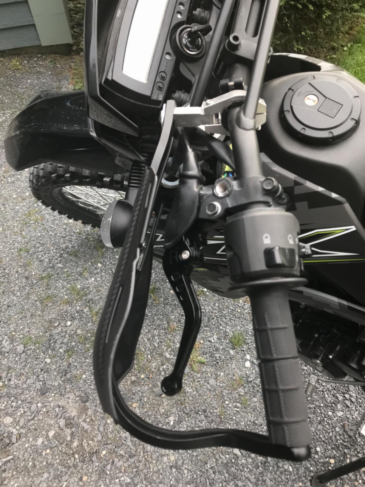 Short Adjustable Brake&Cluctch Lever -- For Kawasaki Ninja 250R EX250 1986-2007, Ninja 500 1987-1993, Ninja 600R, 1985-1997, Vulcan 700 1985, ZX750 Ninja GPz750 1982-1985