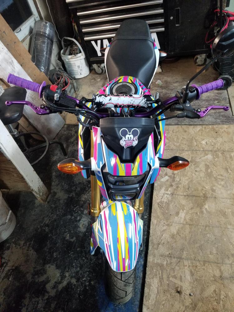 Short Adjustable Brake&Clutch Levers--For Honda GROM MSX125 CBR300R CB300F CB300 CB300R CB300FA 2014-2020, CBR250R 2011-2013, CB400F CB400R 2013-15, CBR500R CB500F CB500X 2013-2020, CB125/F/R 2019-2020