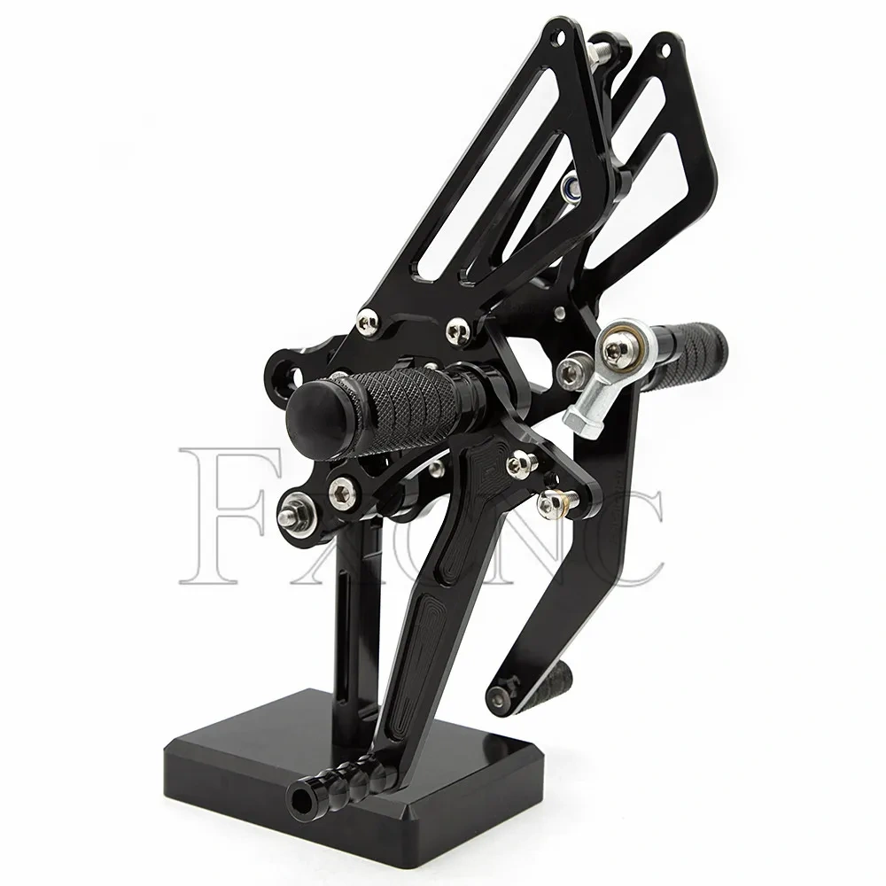 CNC Rearset Footpeg Footrest Rear Set For Kawasaki Ninja ZX-14R ABS ZX14R ZX 14R ZZR1400 2012-2017 2018 2019 2020 2021 2022 2023