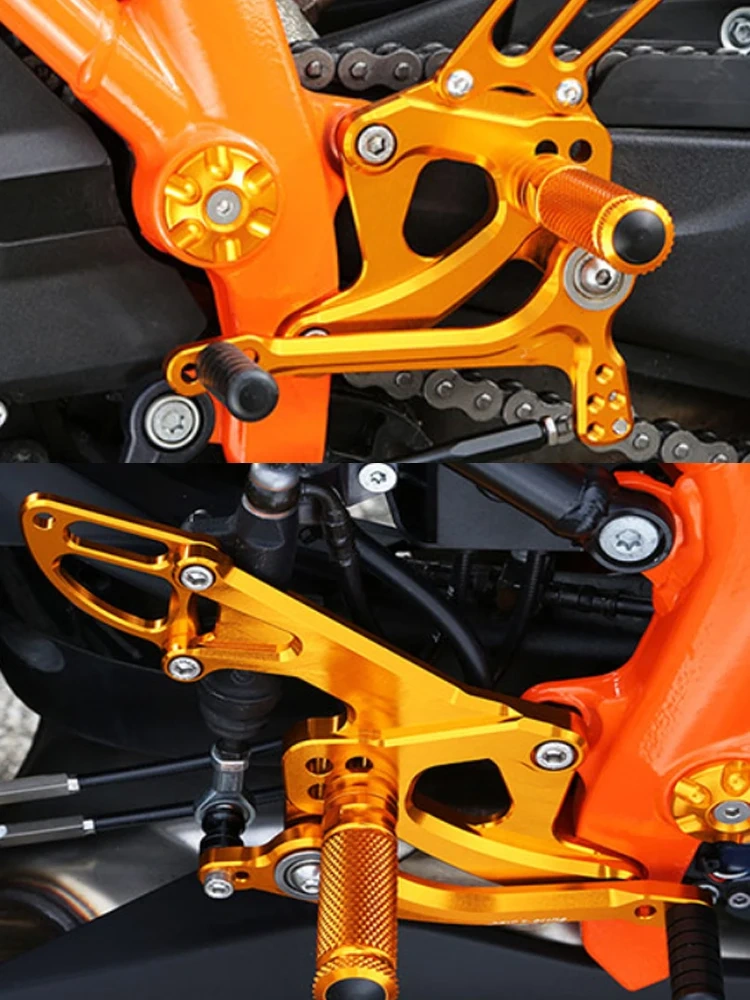Motorcycle Adjustable Rearset Footpeg Foot Pegs Pedal Footrest For Superduke 1290 R/GT 1290R 1290GT 2014-2020 2019 2018 2017