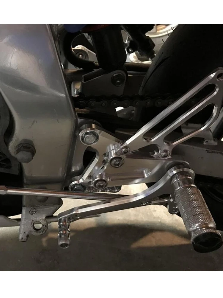 For Honda NSF100 NSR50 NSF 100 2004 2005 2006 2007 2008 2009 2010 CNC Motor Rearset Footpeg Footrest Foot Peg Rear Set Pedal