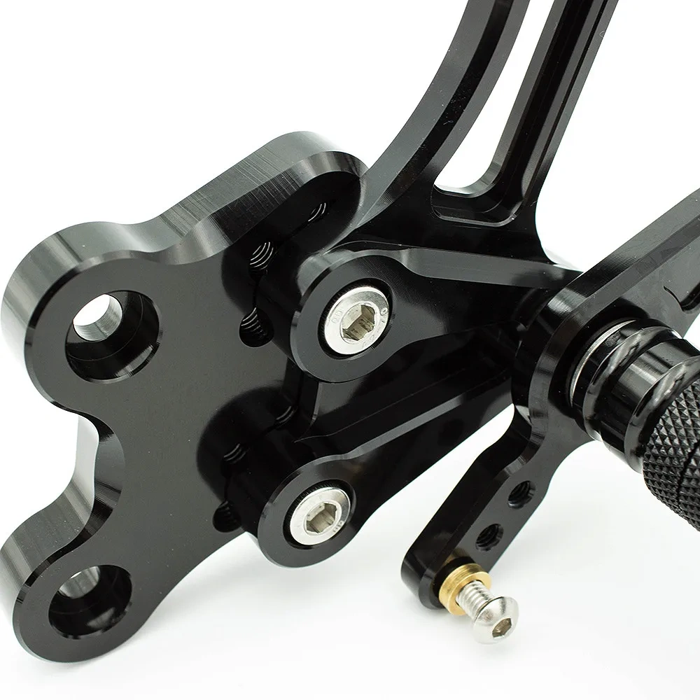 For Yamaha FZ1 FZ8 FAZER 2001 2002 2003 2004 2005 Motorcycle CNC Aluminum Rearset Footpeg Foot Pegs Pedal Rearsets Footrest