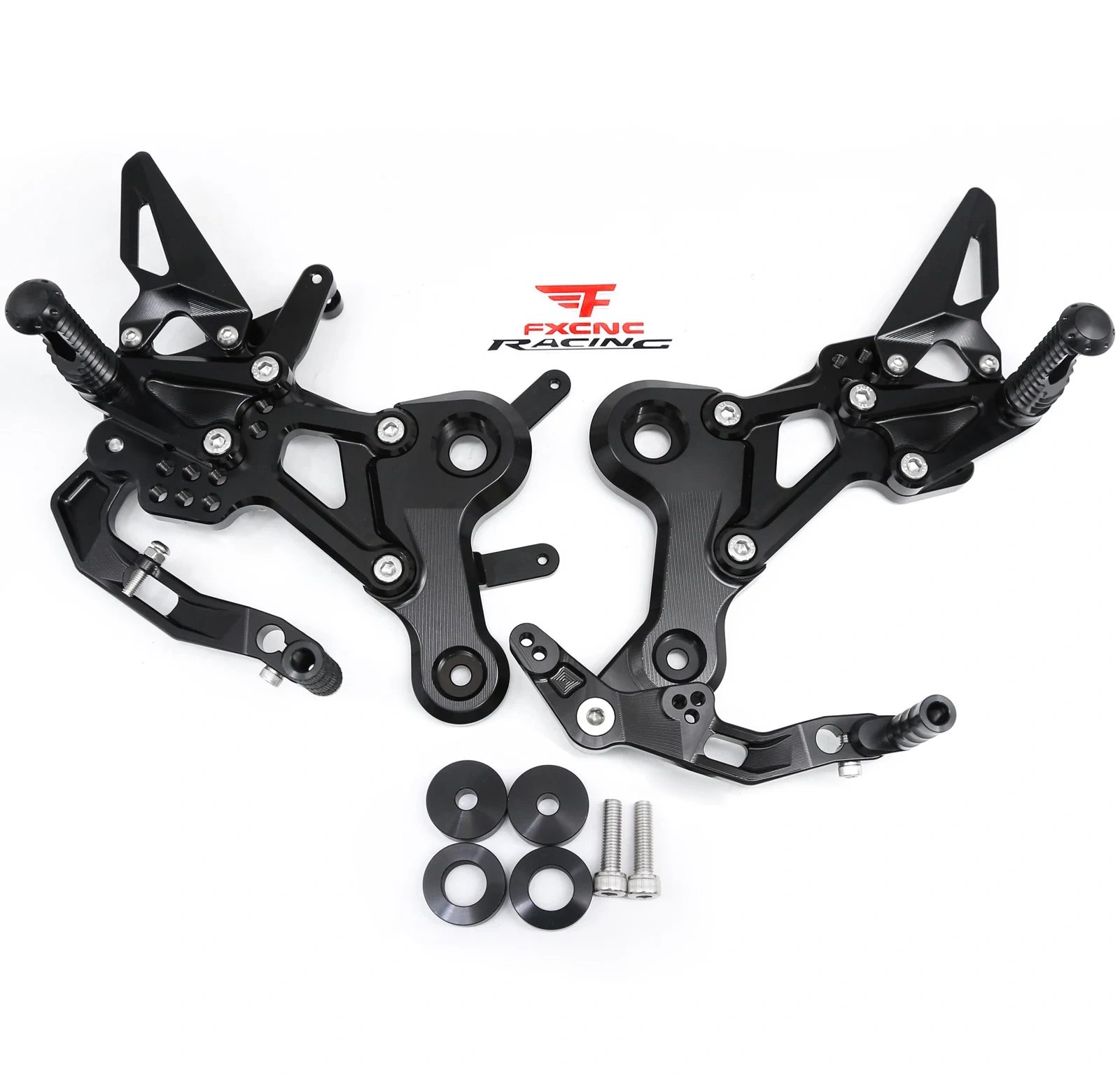 FOR CFMOTO CF Moto 450SR CF450SR 450 SR CNC Adjustable Motorcycle Footrest Rear Set Rearsets Foot Pegs Pedal Footpeg