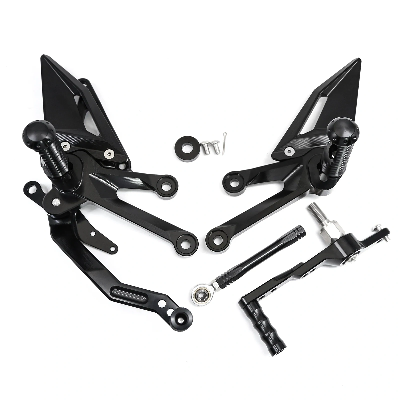 2023 YZF-R7 CNC Rearset For Yamaha YZF R7 YZFR7 2021 2022 Motorcycle Aluminum Footpeg Footrest Rear Set Foot Rest Pedal Parts