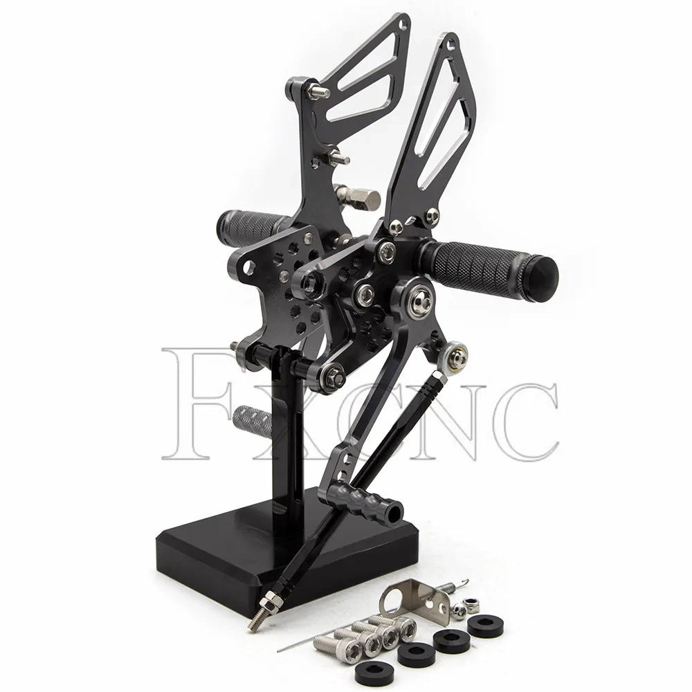 For Suzuki GSXR600 GSXR750 GSX-R 600 750 1996-2005 / GSXR1000 2000-2004 / SV650 SV1000 1998-2014 CNC Rearset Footpeg Foot Peg
