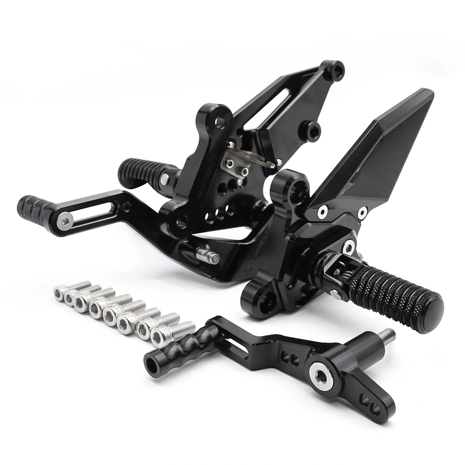 2024 2023 For Yamaha MT-09 V3 FZ09 2021 2022 CNC 7075 Aluminum Rearset Footpeg Footrest Rear Set Foot Peg Pedal MT09 MT 09 FZ-09