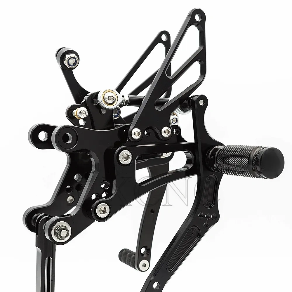 For Yamaha YZF R1 YZF-R1 YZFR1 2004 2005 2006 Motorcycle CNC Rearset Footrest Rear Set Adjustable Footpeg Rearset Foot Peg Pedal
