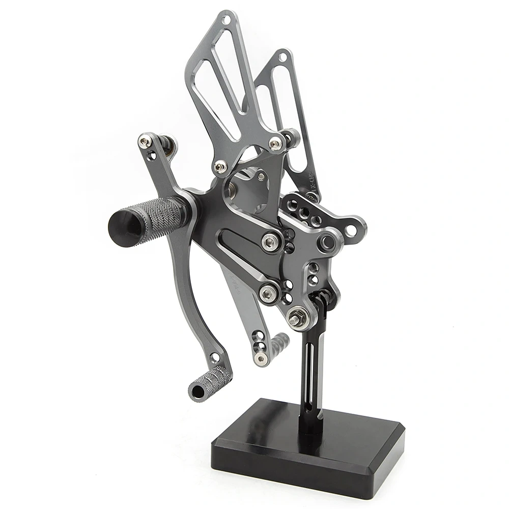 CNC Rearset For Honda CBR954RR CBR929RR CBR 954RR 929RR CBR954 CBR929 RR 2000 2001 2002 2003 Footpeg Footrest Foot Pegs Pedal