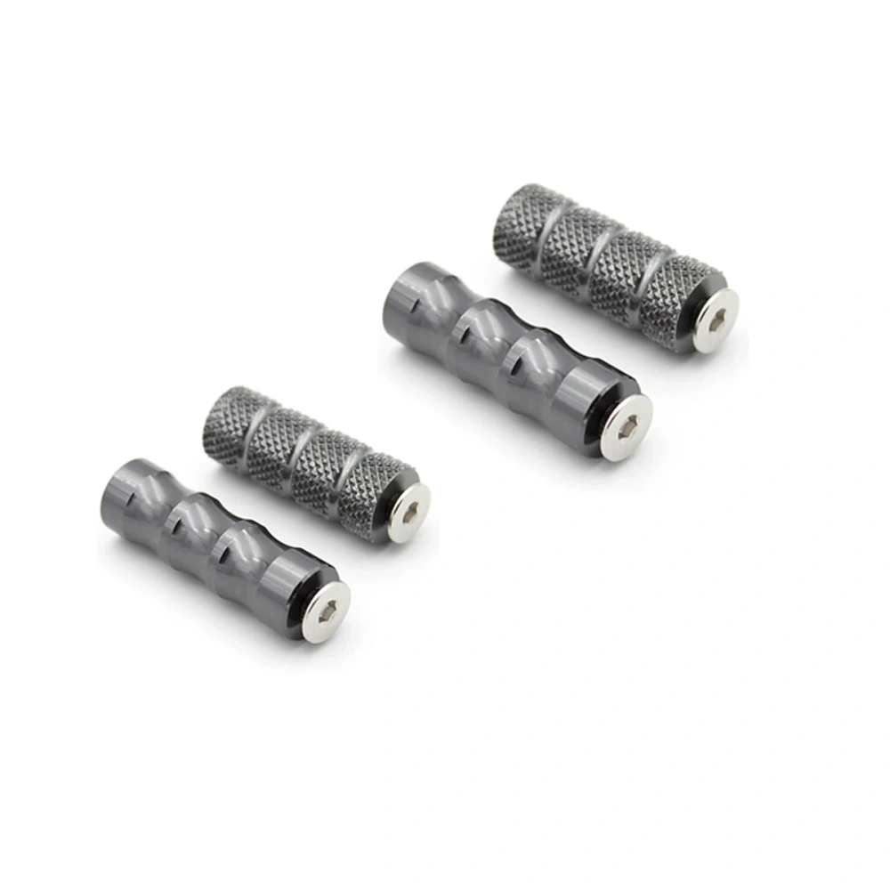 2 Pairs CNC 6mm Universal Footpeg Rearset Foot Peg Pedal Gear Shift Lever Toe For Yamaha Honda Suzuki Kawasaki BMW Aprilia Ducat