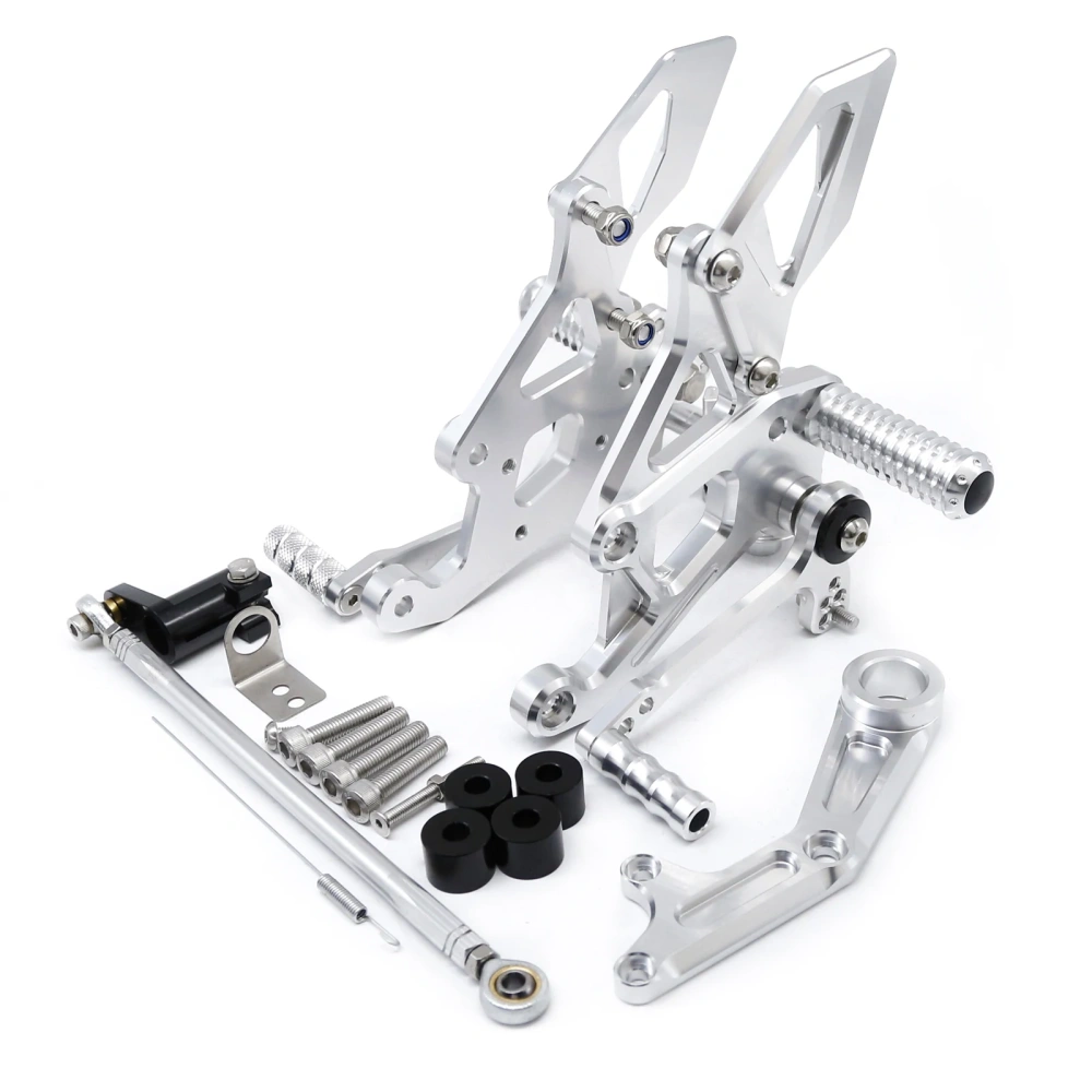 2023 2024 YZF-R15 CNC Rearset Footpeg Footrest Rear Set Foot Peg For Yamaha YZF R15 YZFR15 V3 V4 2018 2019 2020 2021 2022 Pedal