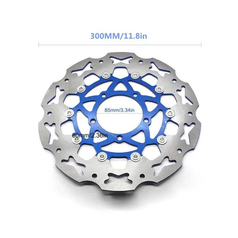 CNC Motorcycle Accessories Fixed Front Brake Disc Rotor + Pad For Yamaha FZ16 FZ-16 2013 2014 2015 2016 2017 2018