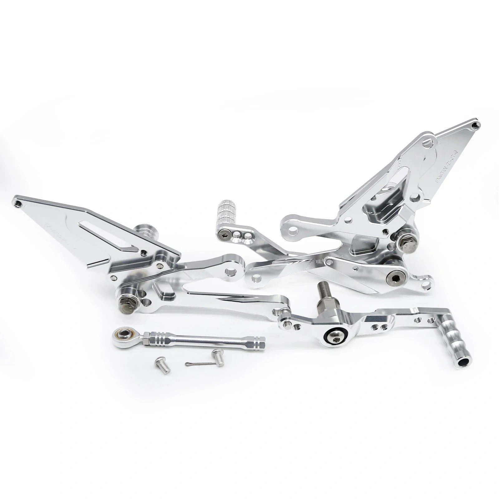 FOR Yamaha YZF-R7 YZF R7 2021 2022 2023 CNC Aluminum Rearset Footrest Footpeg Rear Set YZFR7 Foot Pegs Pedal Accessories Chrome