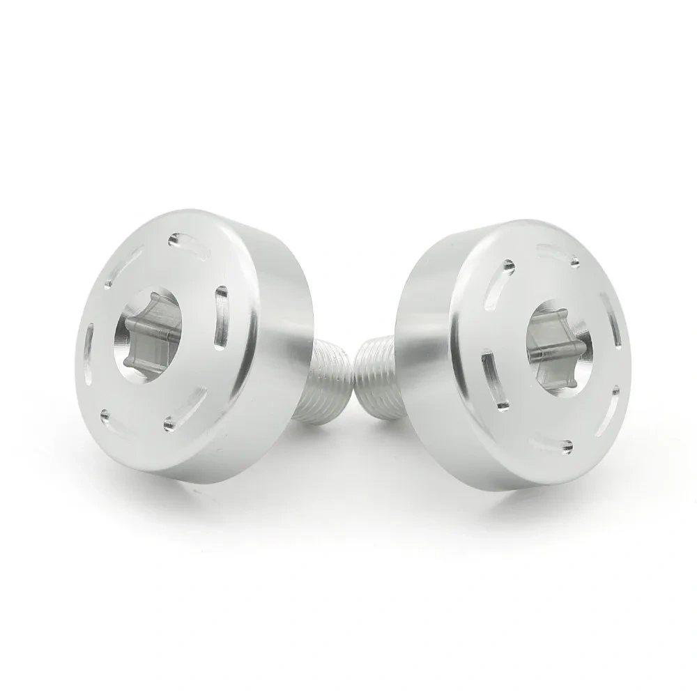 For Ducati Monster 696 CNC Aluminum Motorcycle Frame Screw Rearset Footpeg Fixed Hole Bolts Plug Decoration Cover M12 x 1.25mm