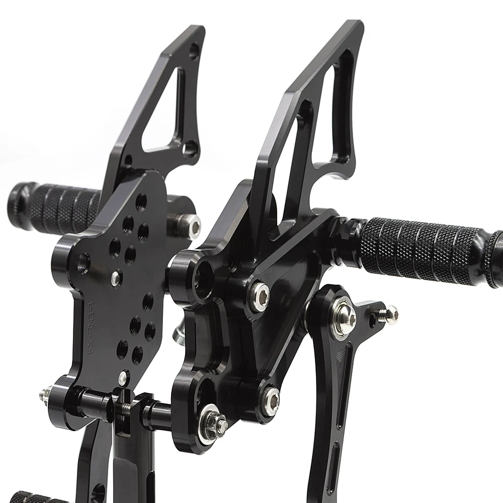 2023 For Kawasaki Ninja 300 Ninja300 2020 2021 2022 CNC Adjustable Motorcycle Footpeg Rearset Footrest Rear Set Footpeg Foot Peg