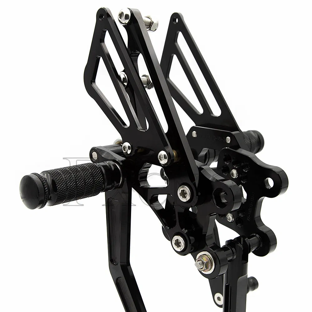 CNC Rearset Footpeg Footrest Rear Set For Kawasaki Ninja ZX-14R ABS ZX14R ZX 14R ZZR1400 2012-2017 2018 2019 2020 2021 2022 2023