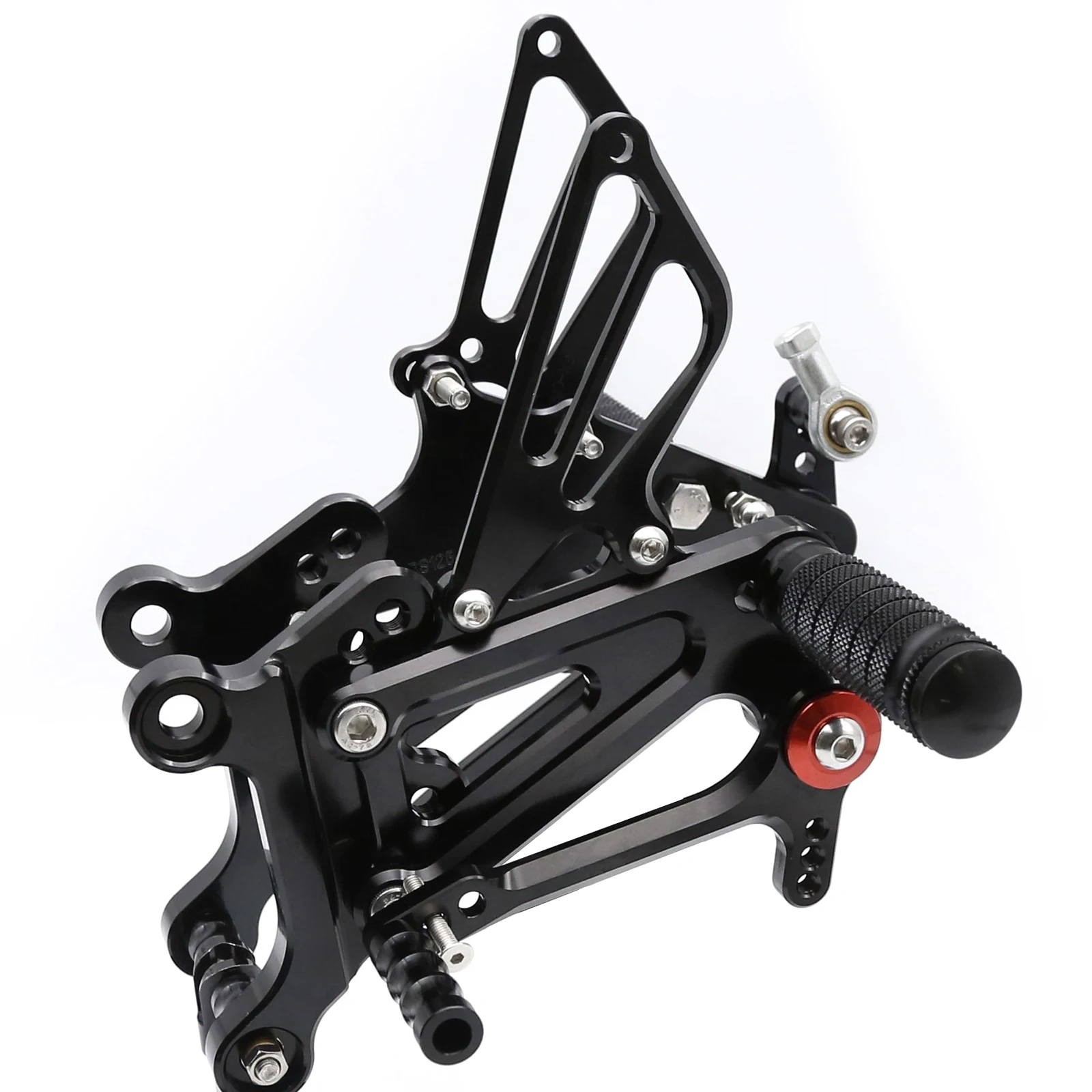 CNC  Adjustable Motorcycle Footrest Rear Set Rearsets Foot Pegs Pedal Footpeg FOR Aprilia RS125 2T RS 125 2001-2011 2012 2013