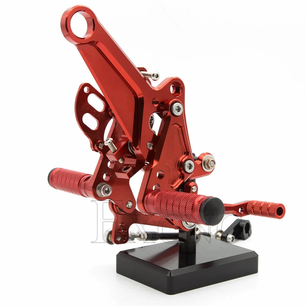 FXCNC Motorcycle Rearsets Rear Set Foot Pegs Pedal Footrest Foot Rests For DUCATI Diavel Carbon 2011 2012 2013 2014 2015
