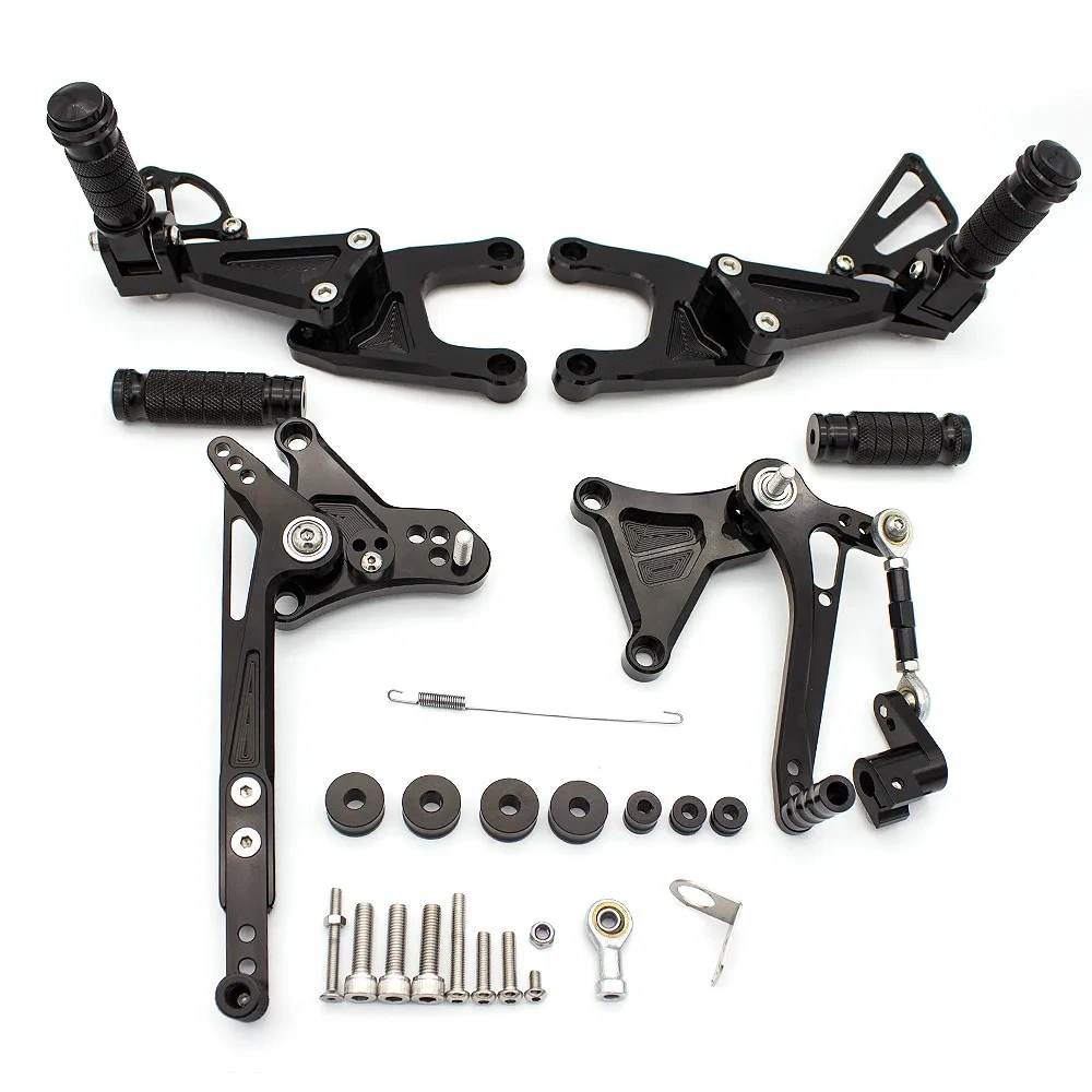 For Benelli TNT125 TNT135 Motorcycle Footpeg Rearset Rearsets Foot Pegs Footrest Footpeg TNT 125 135 2016 2017 2018 2019-2023