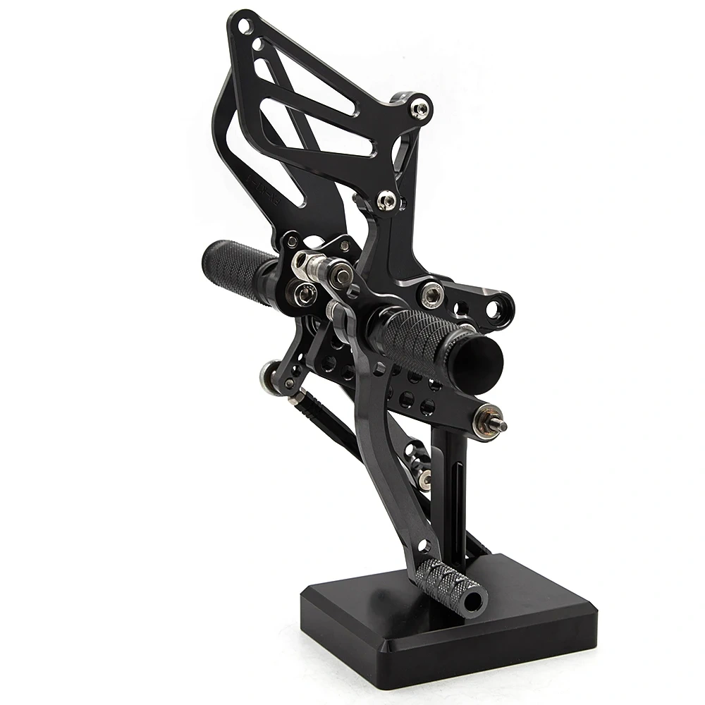 Ship From France For Suzuki GSXR600 GSXR750 GSX-R 600 750 K1 K2 K3 K4 K5 1996-2005 CNC Footpeg Footrest Rearset Rear Set Foot