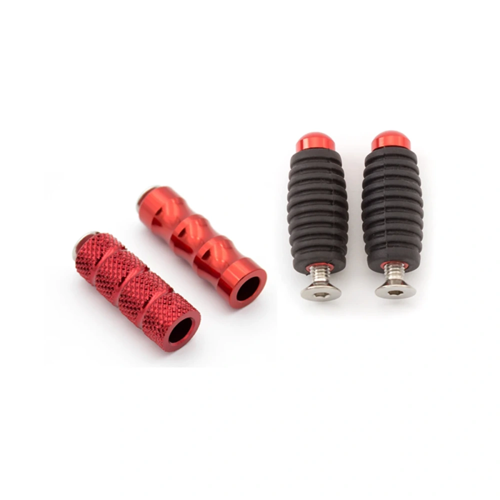 2 Pairs CNC 6mm Universal Footpeg Rearset Foot Peg Pedal Gear Shift Lever Toe For Yamaha Honda Suzuki Kawasaki BMW Aprilia Ducat