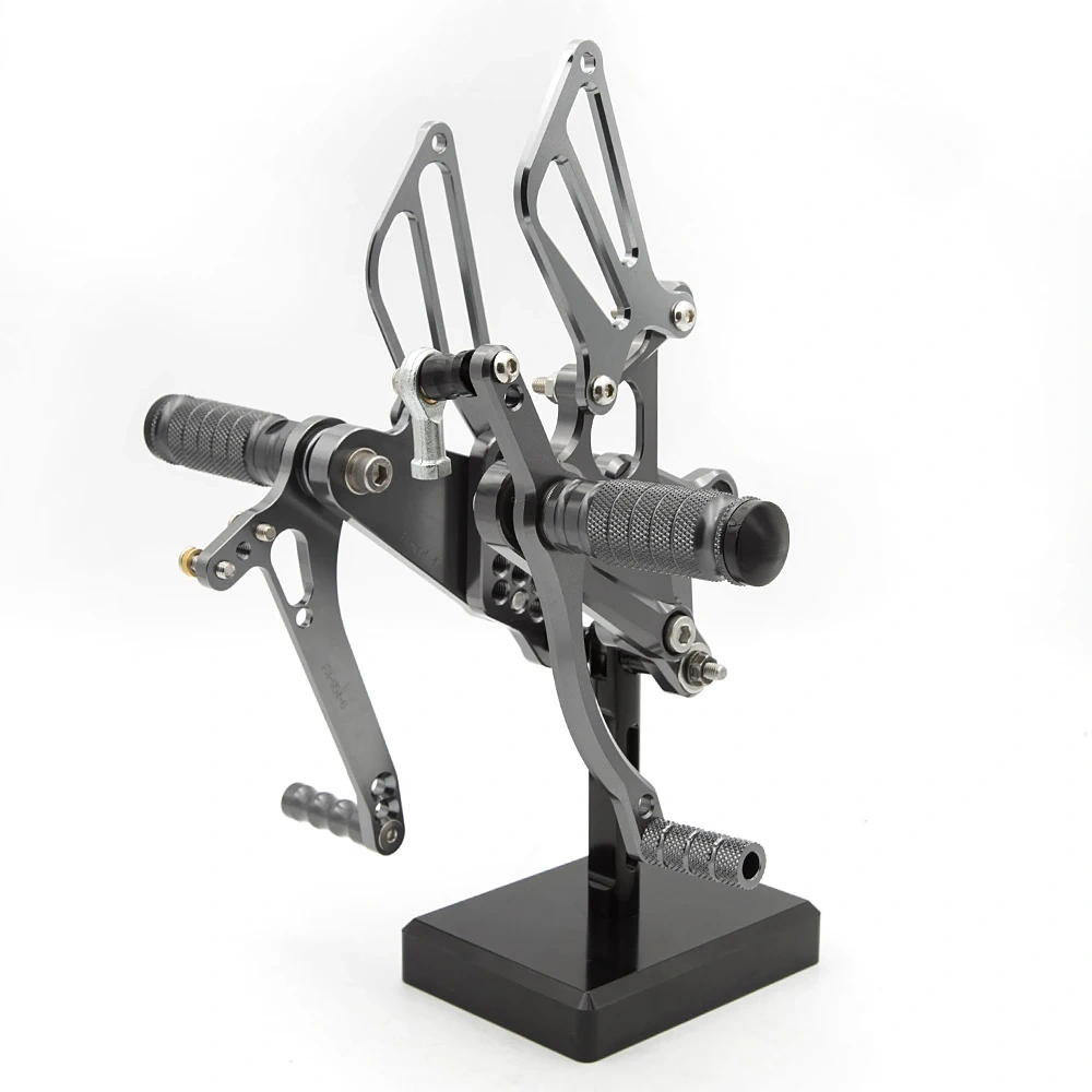 CNC Rearset For Honda CBR954RR CBR929RR CBR 954RR 929RR CBR954 CBR929 RR 2000 2001 2002 2003 Footpeg Footrest Foot Pegs Pedal