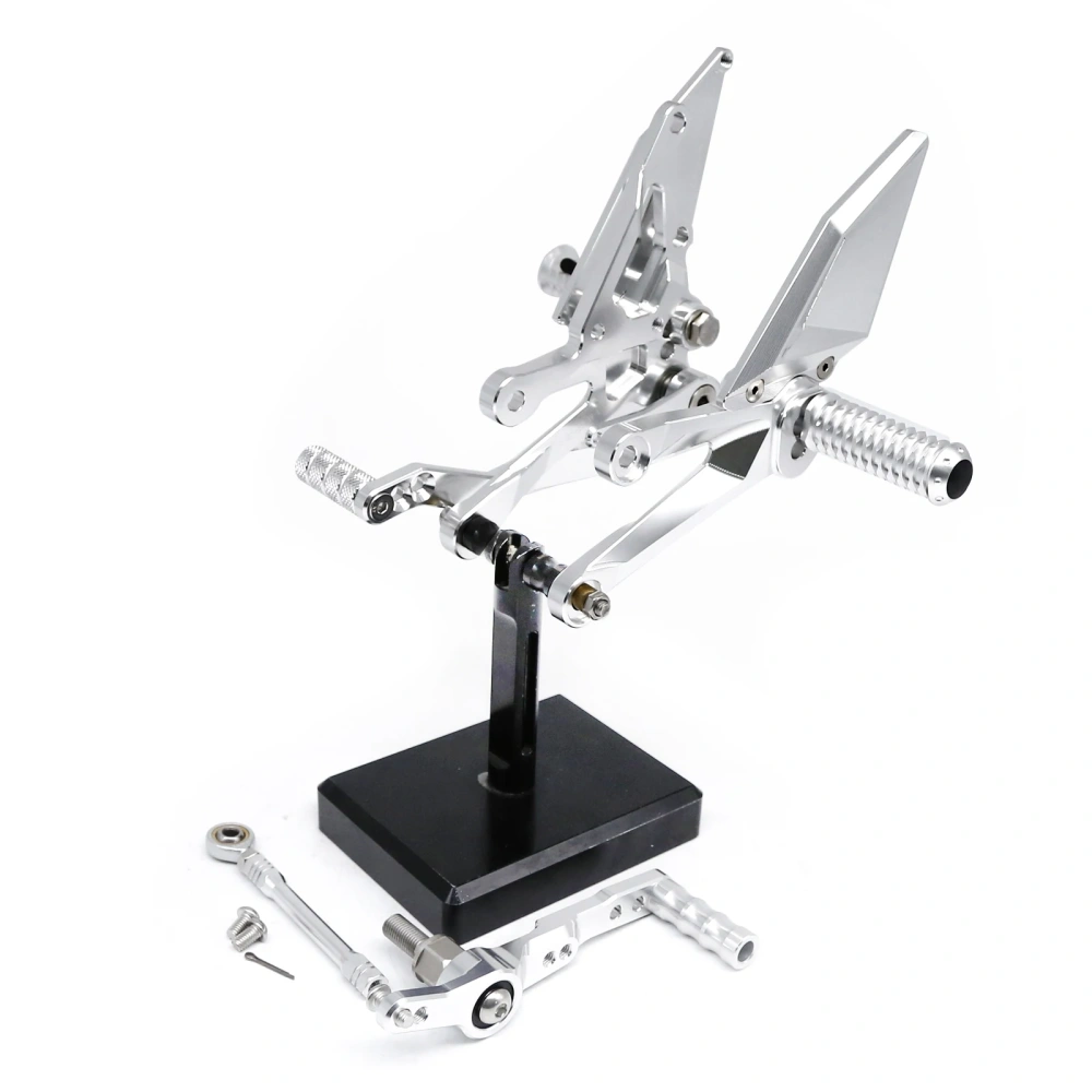 FOR Yamaha YZF-R7 YZF R7 2021 2022 2023 CNC Aluminum Rearset Footrest Footpeg Rear Set YZFR7 Foot Pegs Pedal Accessories Chrome