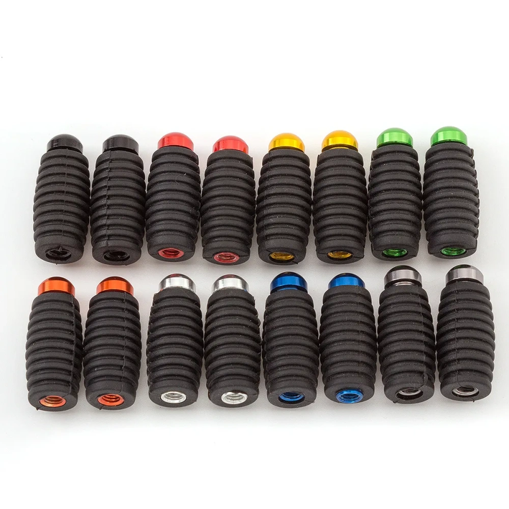 2 Pairs CNC 6mm Universal Footpeg Rearset Foot Peg Pedal Gear Shift Lever Toe For Yamaha Honda Suzuki Kawasaki BMW Aprilia Ducat