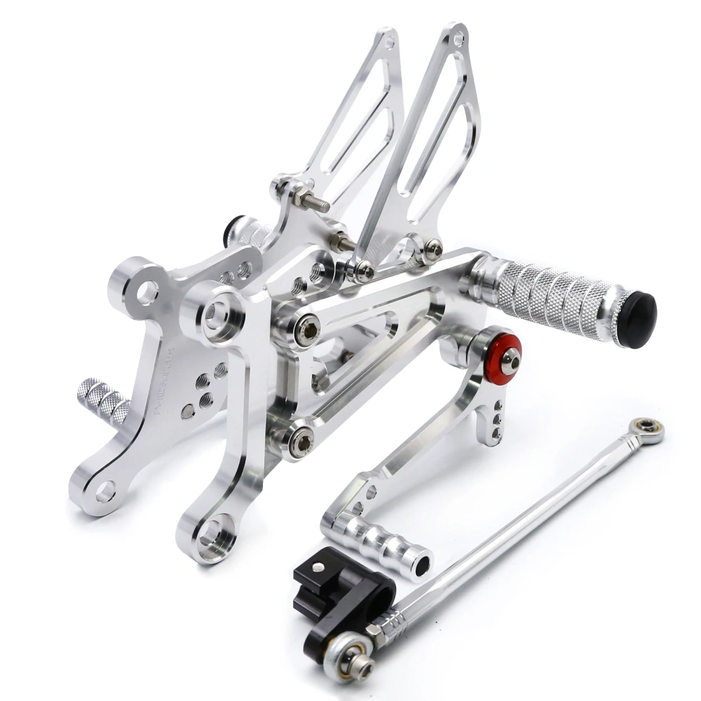 CNC  Adjustable Motorcycle Footrest Rear Set Rearsets Foot Pegs Pedal Footpeg FOR Aprilia RS125 2T RS 125 2001-2011 2012 2013