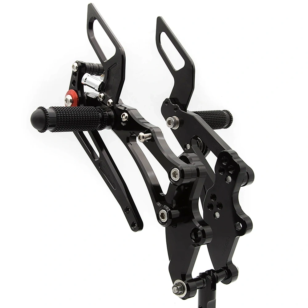 FOR Aprilia RS4 125 4T 2011 2012 2013 2014 2005 2016 CNC Aluminum Adjustable Motorcycle Rearset Rear Set Foot Peg Pedal Footrest