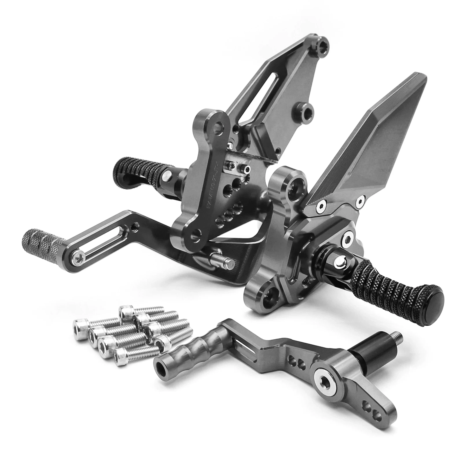 2024 2023 For Yamaha MT-09 V3 FZ09 2021 2022 CNC 7075 Aluminum Rearset Footpeg Footrest Rear Set Foot Peg Pedal MT09 MT 09 FZ-09