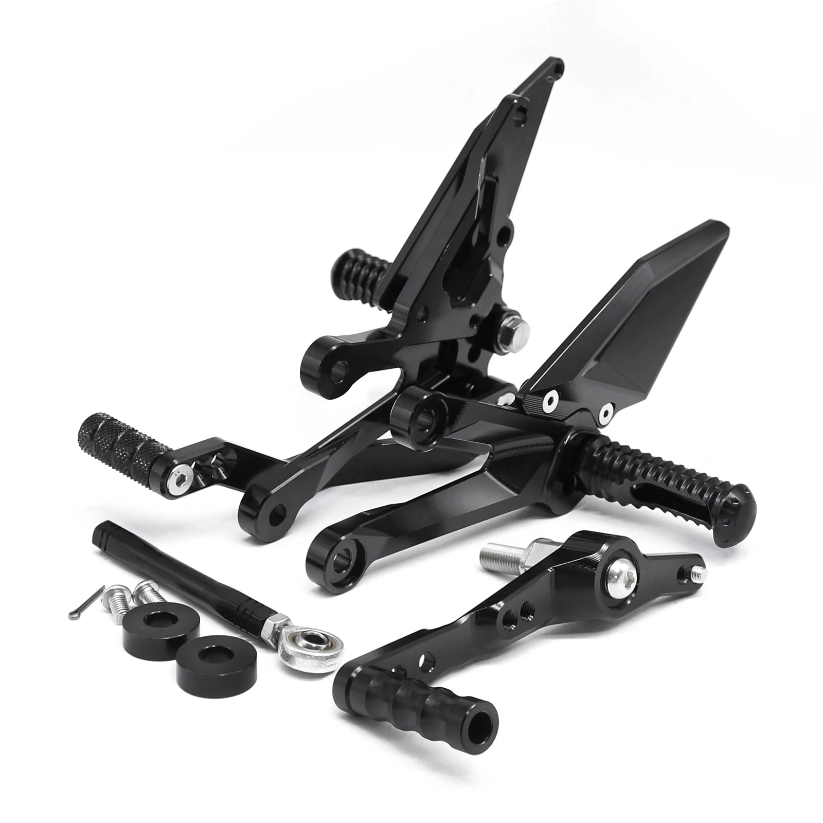 FOR Yamaha YZF-R7 YZF R7 2021 2022 2023 CNC Aluminum Rearset Footrest Footpeg Rear Set YZFR7 Foot Pegs Pedal Accessories Chrome
