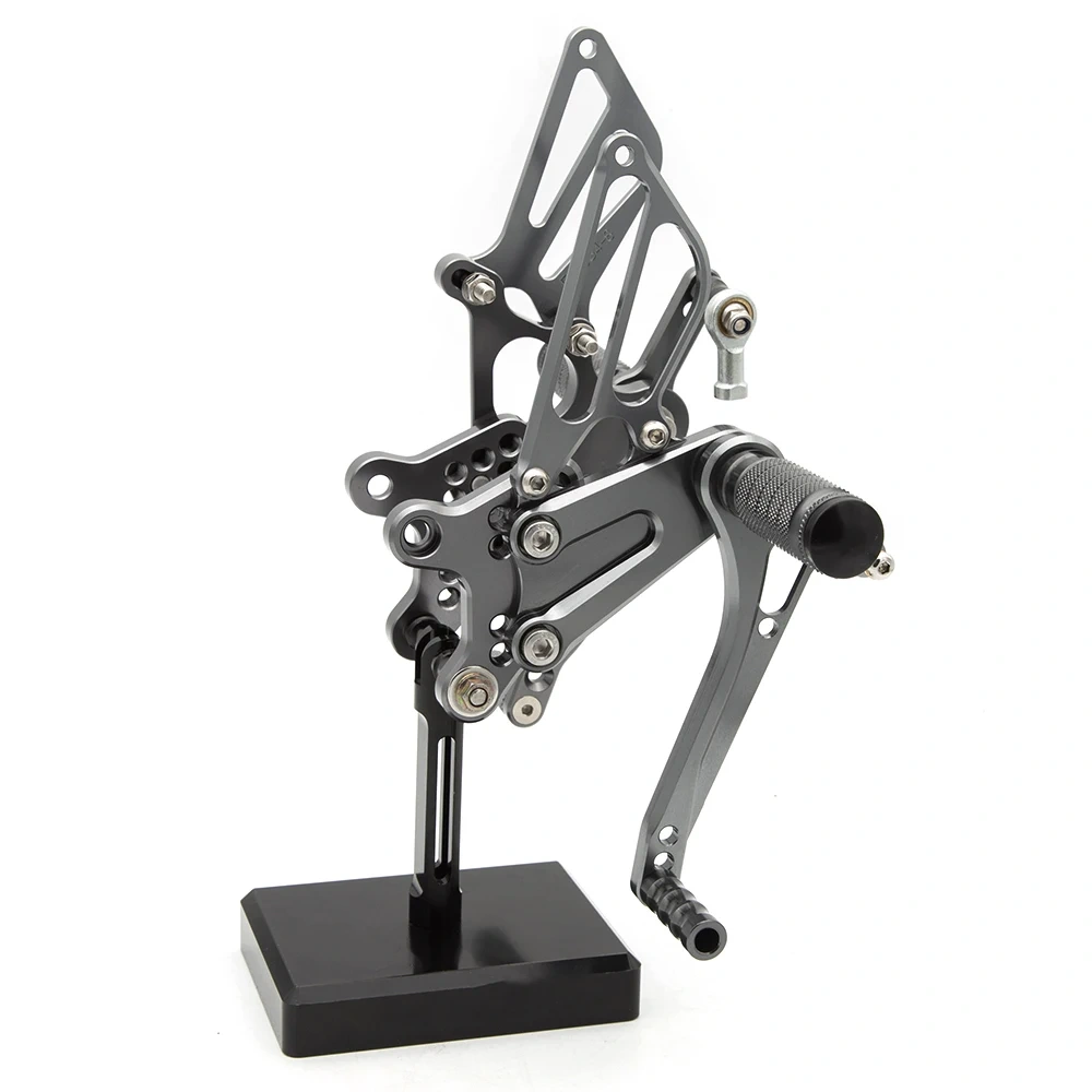 CNC Rearset For Honda CBR954RR CBR929RR CBR 954RR 929RR CBR954 CBR929 RR 2000 2001 2002 2003 Footpeg Footrest Foot Pegs Pedal