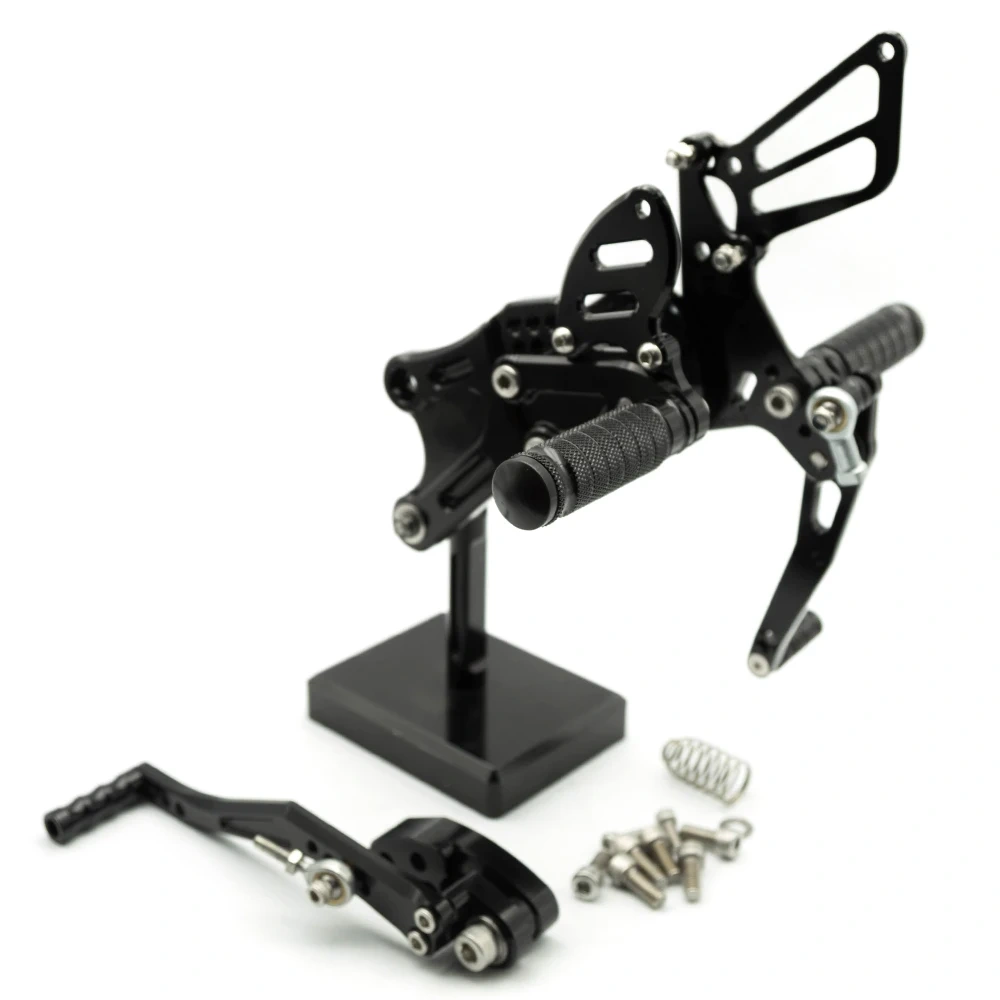 GSX-R1000 Rearset Footpeg Adjustable For Suzuki GSXR1000 GSX-R GSXR 1000 2017 2018 2019 2020 2021 2022 2023 Foot Pegs Pedal
