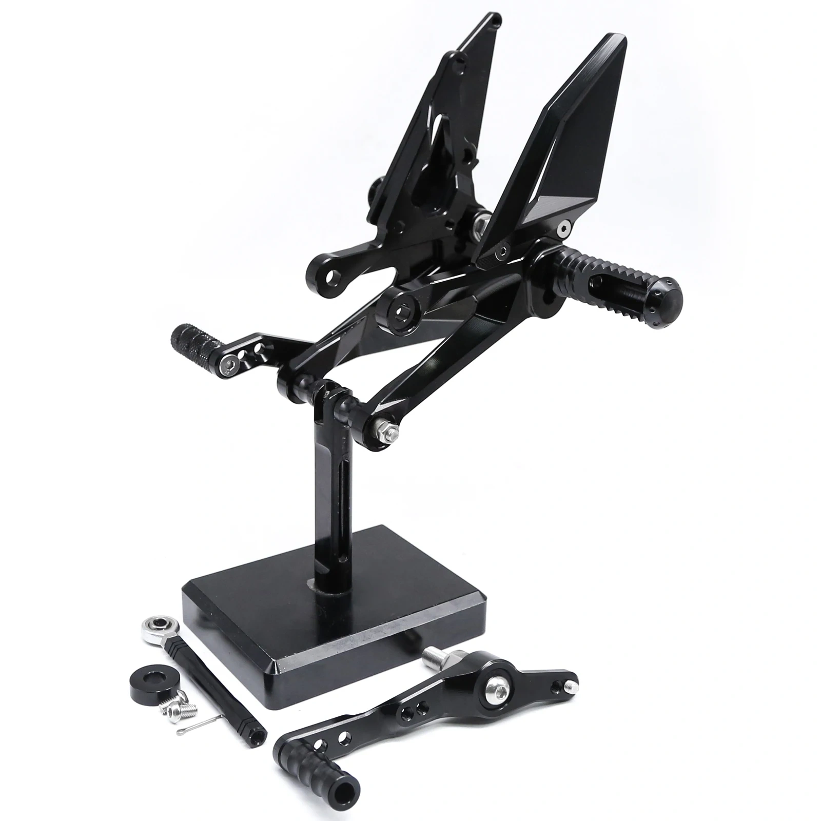 2023 YZF-R7 CNC Rearset For Yamaha YZF R7 YZFR7 2021 2022 Motorcycle Aluminum Footpeg Footrest Rear Set Foot Rest Pedal Parts