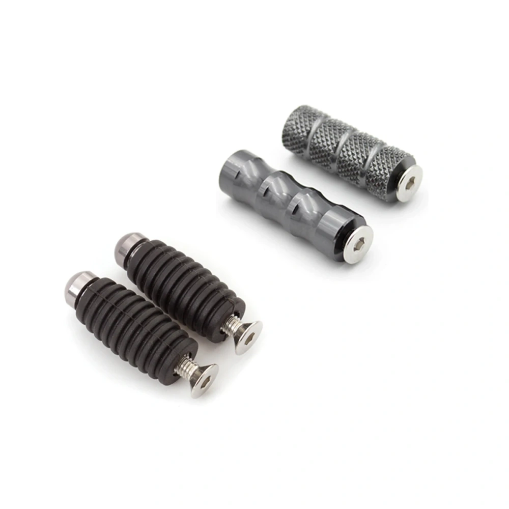 2 Pairs CNC 6mm Universal Footpeg Rearset Foot Peg Pedal Gear Shift Lever Toe For Yamaha Honda Suzuki Kawasaki BMW Aprilia Ducat