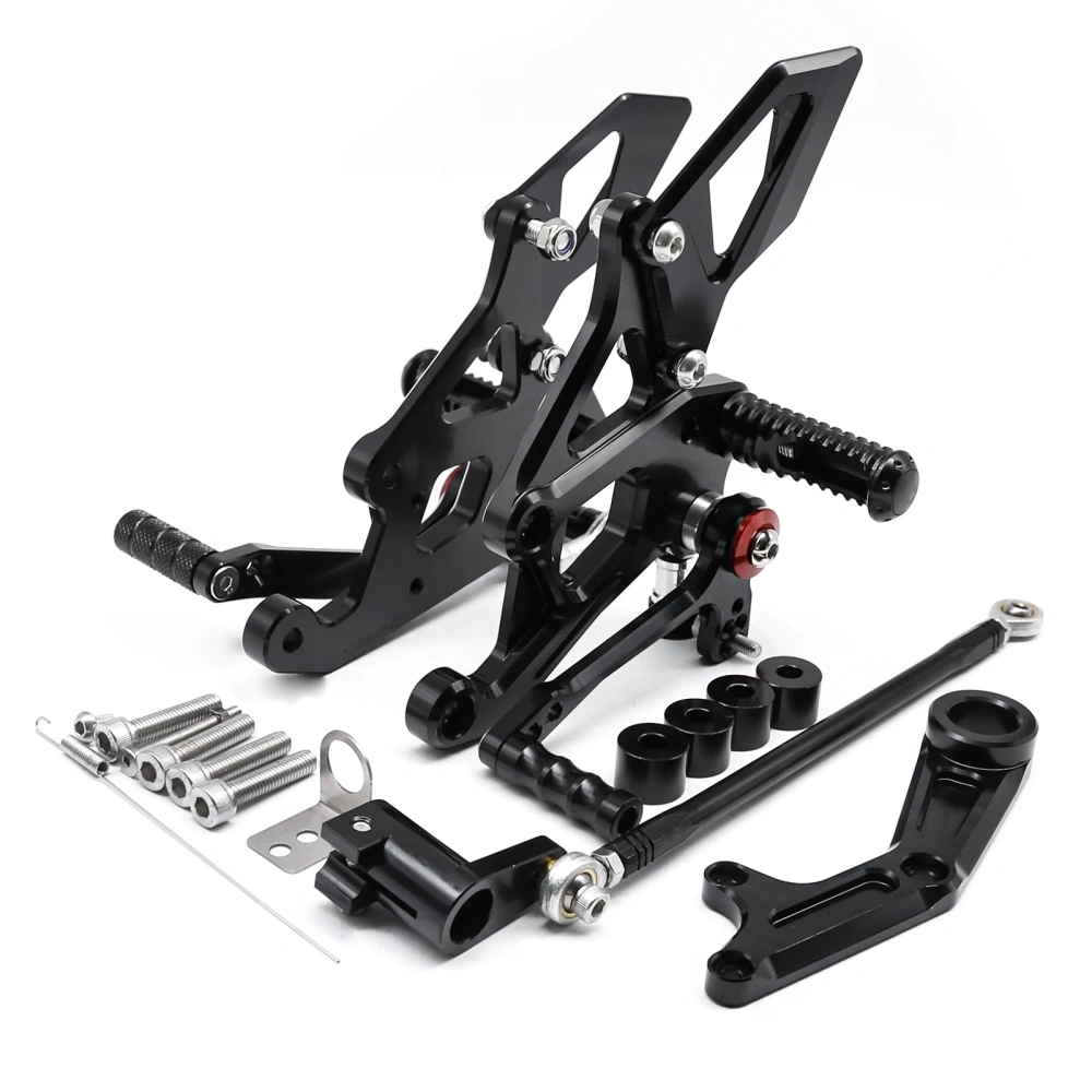 2023 2024 YZF-R15 CNC Rearset Footpeg Footrest Rear Set Foot Peg For Yamaha YZF R15 YZFR15 V3 V4 2018 2019 2020 2021 2022 Pedal
