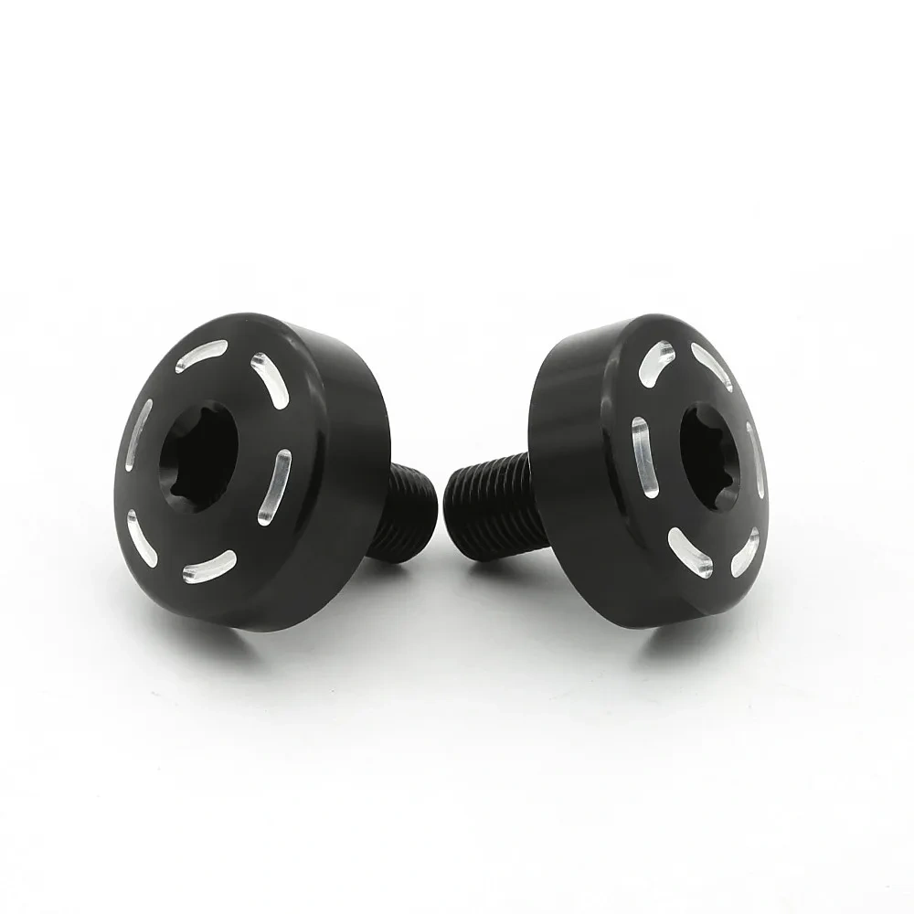 For Ducati Monster 696 CNC Aluminum Motorcycle Frame Screw Rearset Footpeg Fixed Hole Bolts Plug Decoration Cover M12 x 1.25mm