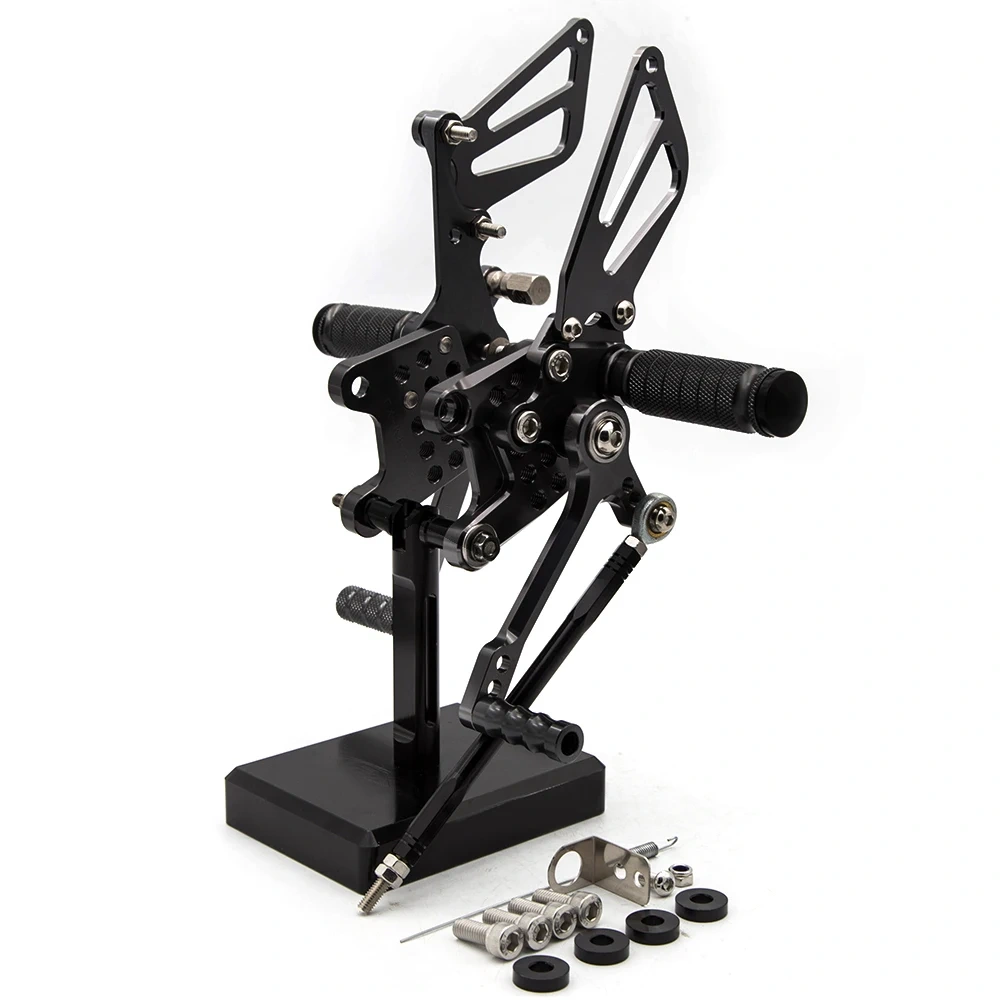 For Suzuki SV650 SV1000 SV 650 1000 S 1998 1999 2000 2001 2002-2014 CNC Rearset Footpeg Foot Peg Footrest Pedal Ship From France