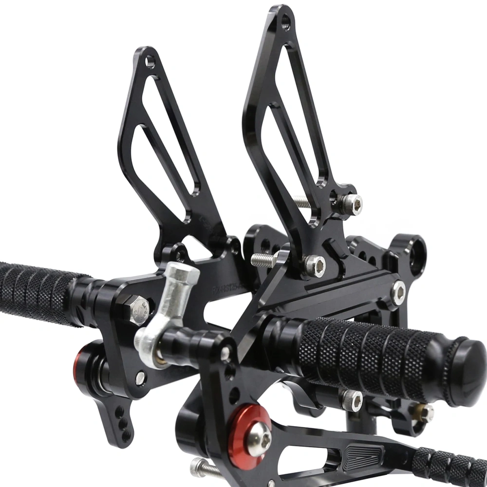CNC  Adjustable Motorcycle Footrest Rear Set Rearsets Foot Pegs Pedal Footpeg FOR Aprilia RS125 2T RS 125 2001-2011 2012 2013
