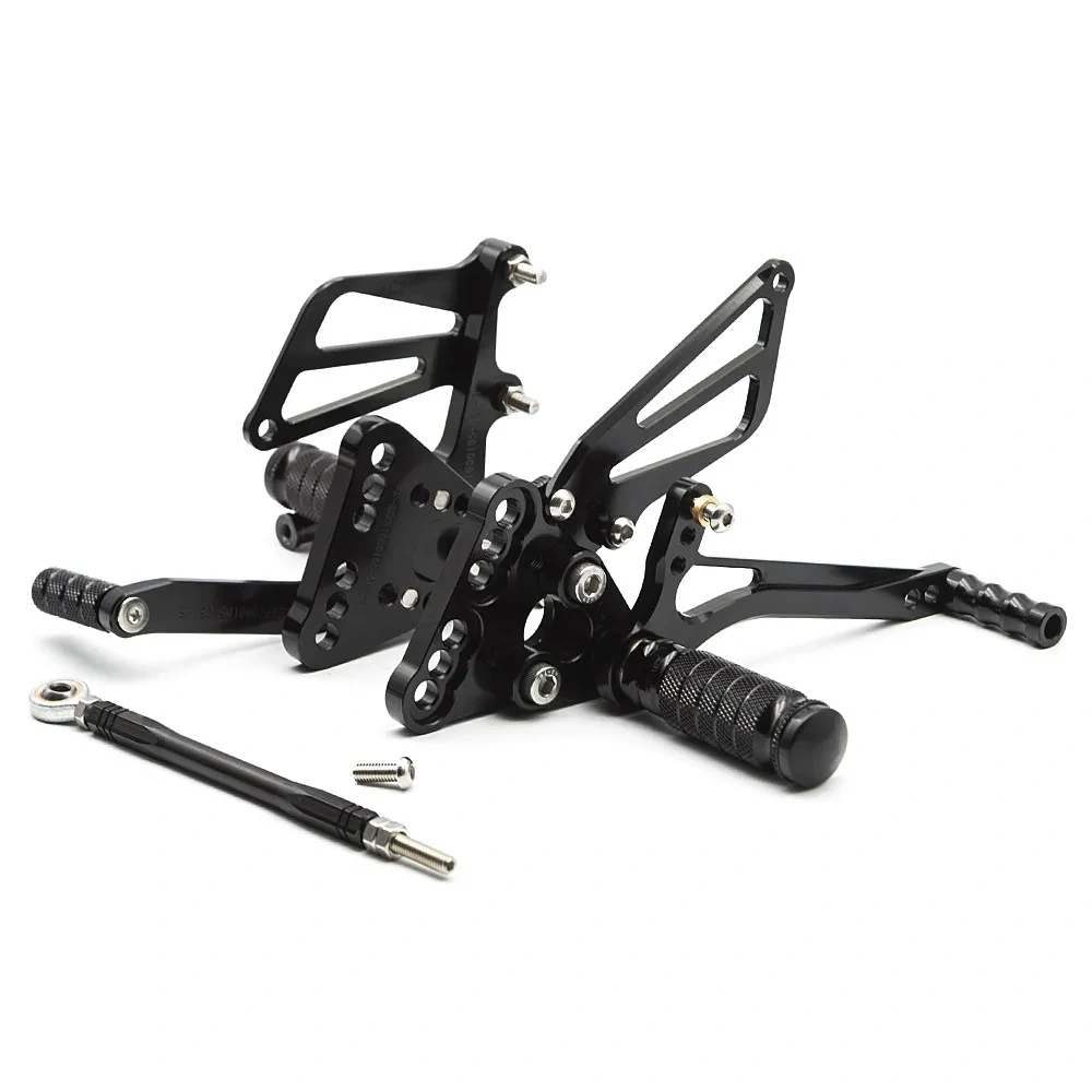 Motorcycle Footrests Aluminum Rearset Rear Set Footpeg Foot Peg Pedal Rest For Suzuki GSXR1000 GSXR 1000 K5 K6 2005 2006